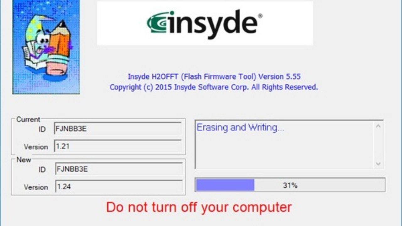 insyde software firmware update